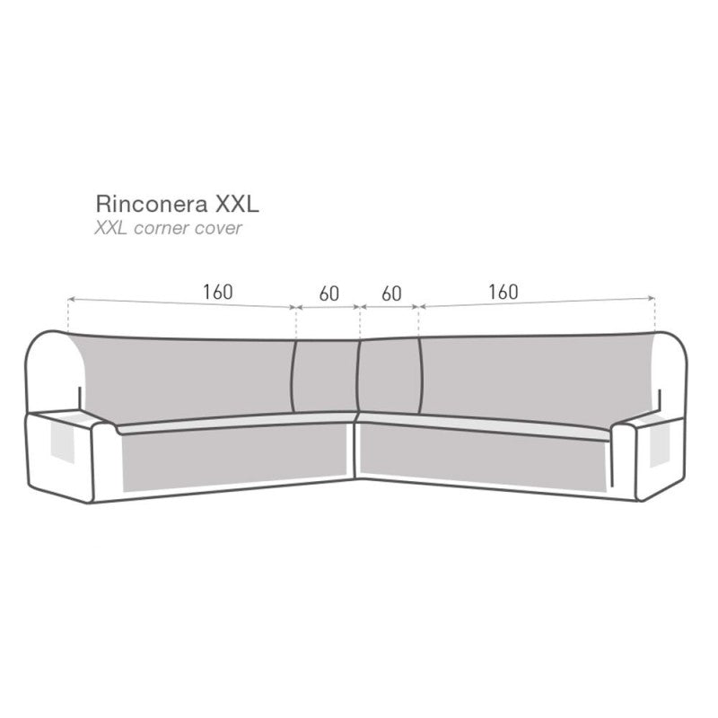 Cubre Rinconera acolchada reversible Polster