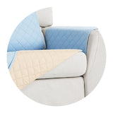Cubre Sillón Acolchado Reversible Polster