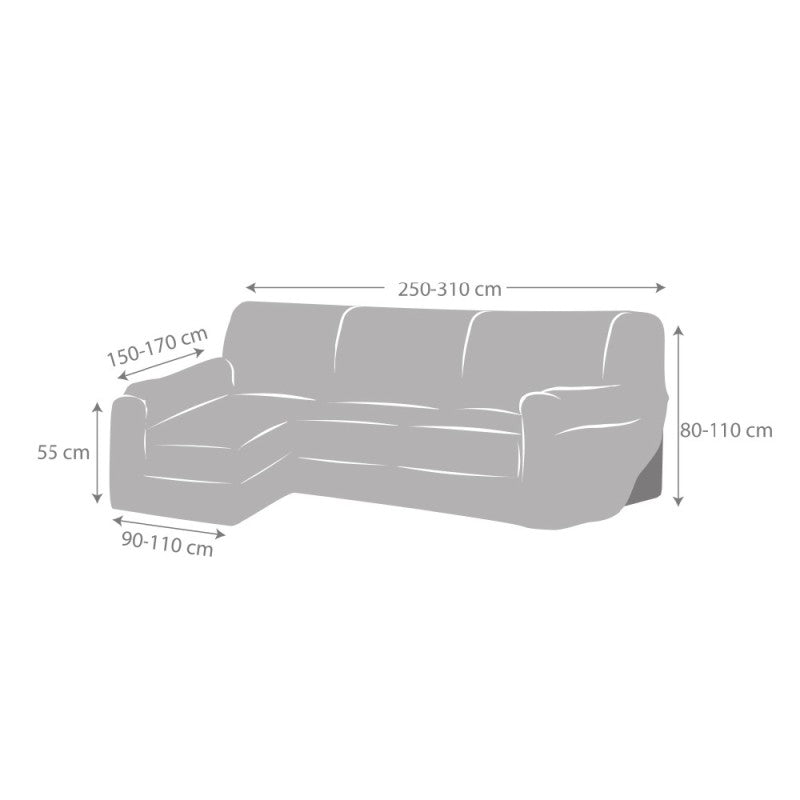 Funda Elástica Chaise Longue Kentucky