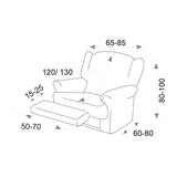 Funda Elástica Sillón Relax Tyrion