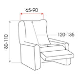 Funda Multielástica Sillón Relax Belfast
