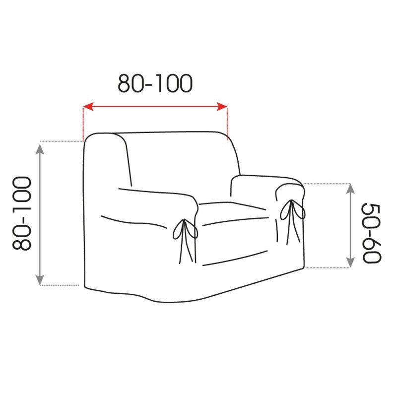 Funda Sillón Lazos Oporto