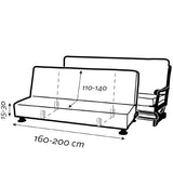 Funda Sofá Cama Super elástica Niagara