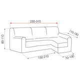 Funda Superelástica Chaise Longue Mila