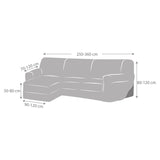 Funda Superelástica Chaise Longue Roque
