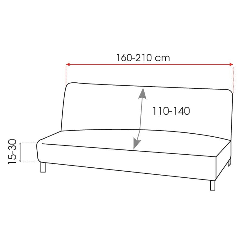 Funda Superelástica Sofá Cama Mila